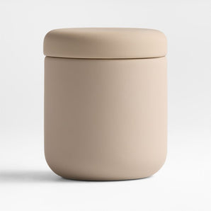 Varick Sand Silicone Coated Canister