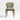 Silla de comedor auxiliar de madera de nogal y terciopelo Via