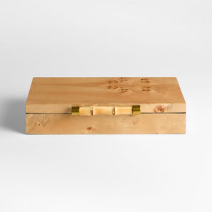 Volos Burlwood Lidded Box