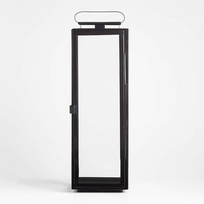 Walker Black Metal Outdoor Lantern 30.25".