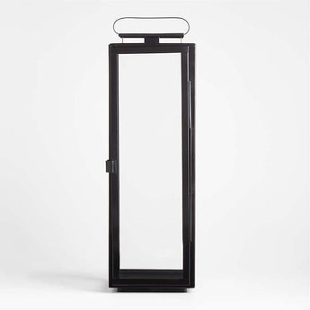 Walker Black Metal Outdoor Lantern 30.25".