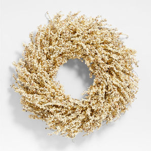 Faux Mini Berry Wreath 32"