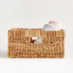 Kids Wonderful Wicker Changing Table Basket with Handles