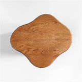 Winslow Oak Wood Side Table by Jake Arnold.