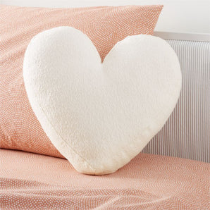 Cojín infantil con forma de corazón Kids XO de Leanne Ford