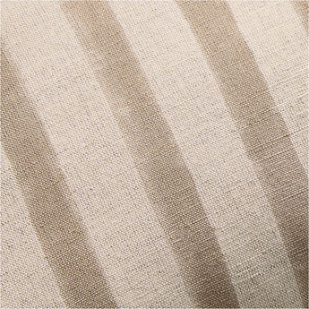 Yarra Stripe Fringe 24"x16" Warm Sand Be.
