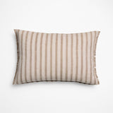 Yarra Stripe Fringe 24"x16" Warm Sand Be.