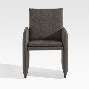 Silla de comedor de exterior tapizada Zuma