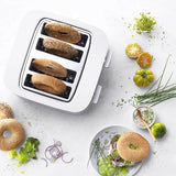 ZWILLING ® Enfinigy Silver 4-Slice Toaster.
