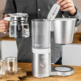 ZWILLING ® Enfinigy Silver Glass 12-Cup Coffee Maker.