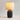 Amaryllis Small Black Ceramic Table Lamp.