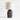 Amaryllis Small Black Ceramic Table Lamp.
