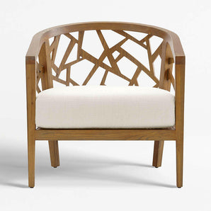 Ankara Chair with Fabric Cushion