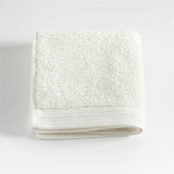 Ivory Antimicrobial Organic Cotton Washcloth.