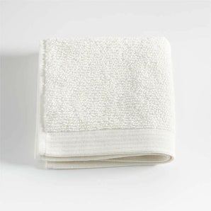 Ivory Antimicrobial Organic Cotton Washcloth.