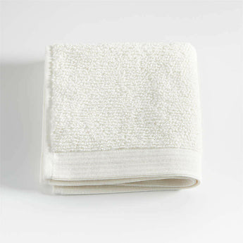 Ivory Antimicrobial Organic Cotton Washcloth.