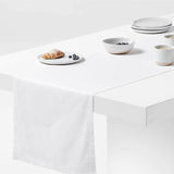 Aspen 120" Organic Cotton Table Runner.