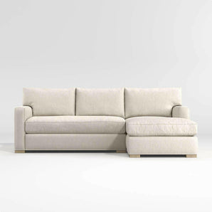 Axis Bench 2-Piece Sectional Sofa, Right Arm Chase