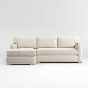 Axis Bench 2-Piece Sectional Sofa, Left Arm Chase