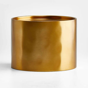Brass Hammered Beverage Dispenser Stand.