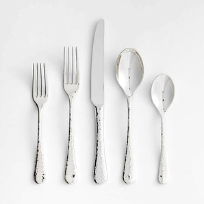 Caesna Texture 5-Piece Flatware Place Setting.