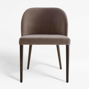 Camille Taupe Italian Dining Chair.