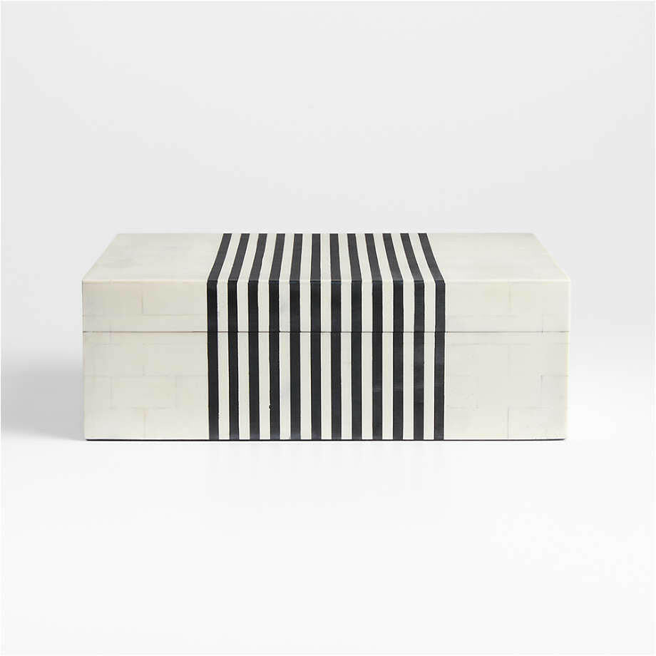 Clara Small Resin Inlay Decorative Box – Crate & Barrel