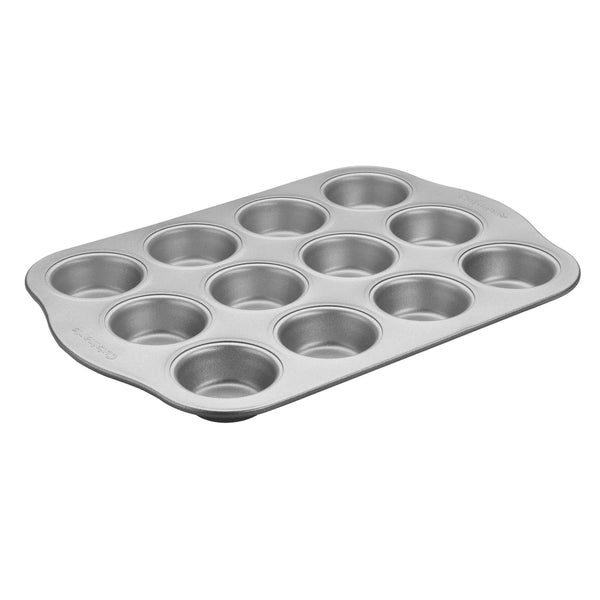 Molde para muffins de metal antiadherente Cuisinart Easy Grip® de 12 tazas