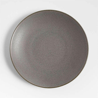 Craft Charcoal Flat Dinner Plate.