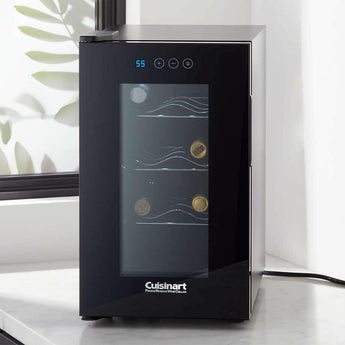 Cuisinart ® Private Reserve ® 8-Bottle Wine Cooler Fridge.
