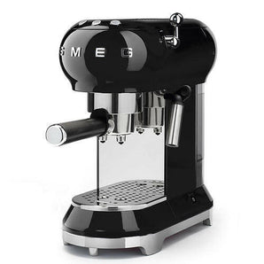 SMEG Black Espresso Machine.