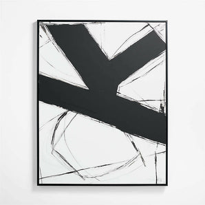 "Dynamic" Framed Wall Art Print 61.5"x48.5" by Michel Smith Boyd