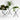 Emery Low Black and White Metal Indoor/Outdoor Planter.