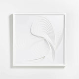 Ethereal" Framed Paper Wall Art 30"x30" by Jean Kenna.
