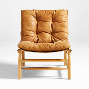 Henning Leather Accent Chair