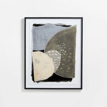 "Immersion II" Framed Wall Art Print Set 33.25"x41.25" by Jean Kenna.