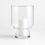Laila Glass Hurricane Candle Holder.