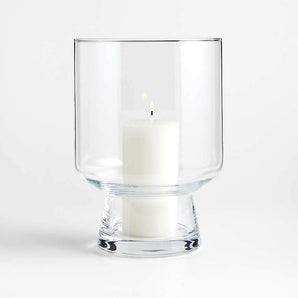 Laila Glass Hurricane Candle Holder.