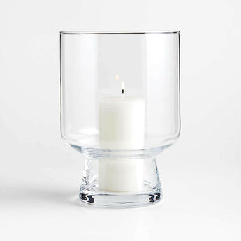 Laila Glass Hurricane Candle Holder.
