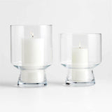 Laila Glass Hurricane Candle Holder.
