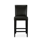Lowe Leather Counter Stool.