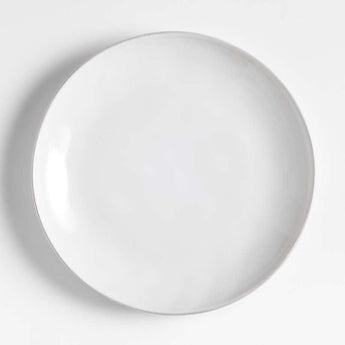 Marin White Coupe Dinner Plate.