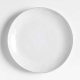 Marin White Coupe Dinner Plate.