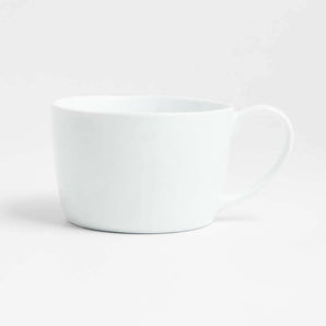 Mercer White Porcelain Jumbo Mug