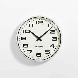 Newgate Superstore Chrome Wall Clock.