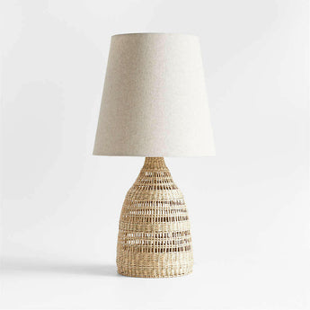 Nossa Woven Seagrass Table Lamp.