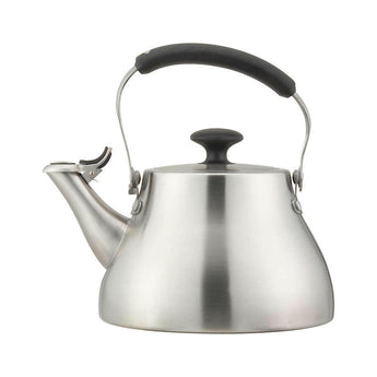 OXO Classic Brushed Stainless Steel Stovetop Tea Kettle Crate