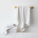 Organic 800-Gram White Turkish Washcloth.