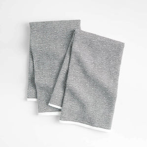 Textured Terry Organic Cotton Dish Towels, Set of 2