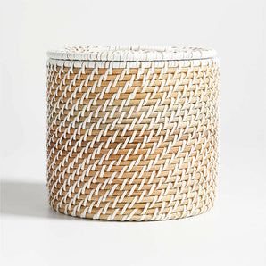 Sedona Medium White Canister.